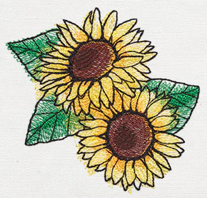 Painted Sunflowers - Image 5