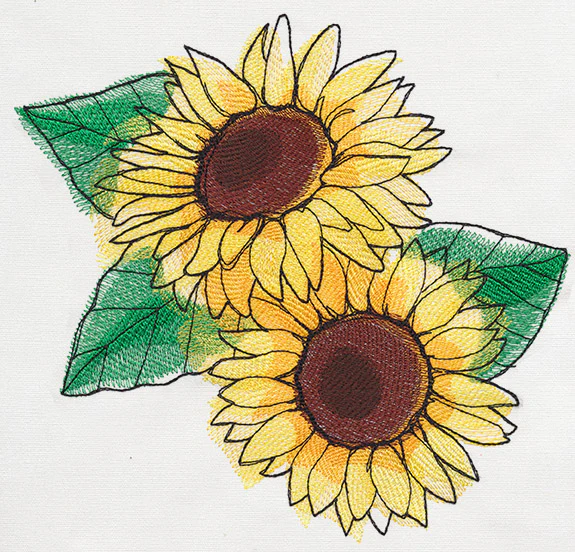 Painted Sunflowers - Image 6