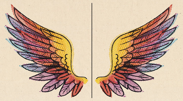 Painted Wings (Wing Pair) - Image 2