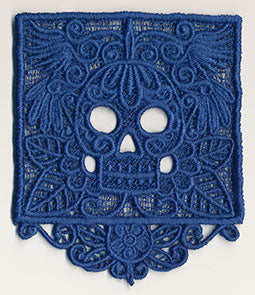 Papel Picado Skull (Lace) - Image 3