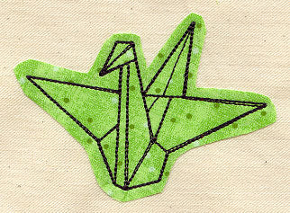 Paper Crane (Applique) - Image 2