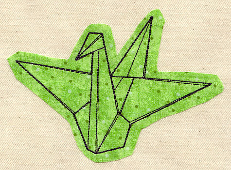 Paper Crane (Applique) - Image 3