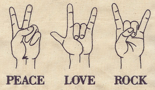 Peace Love Rock - Image 2