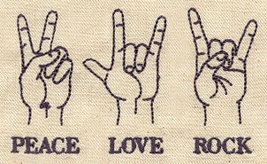 Peace Love Rock - Image 3