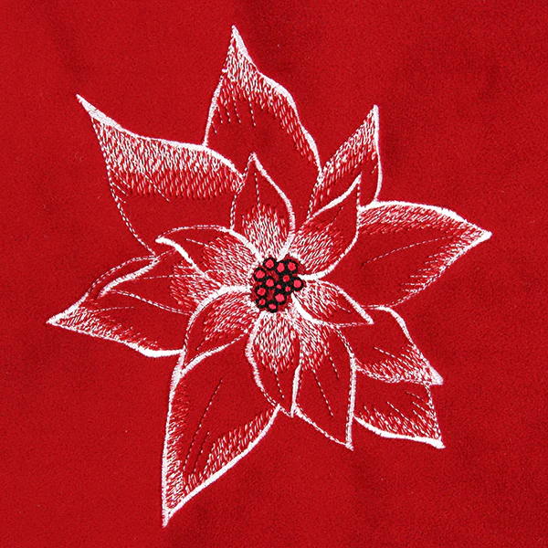 Peaceful Petals Poinsettia (Embossed) - Image 5