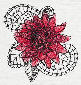 Petals and Lace - Dahlia - Image 5