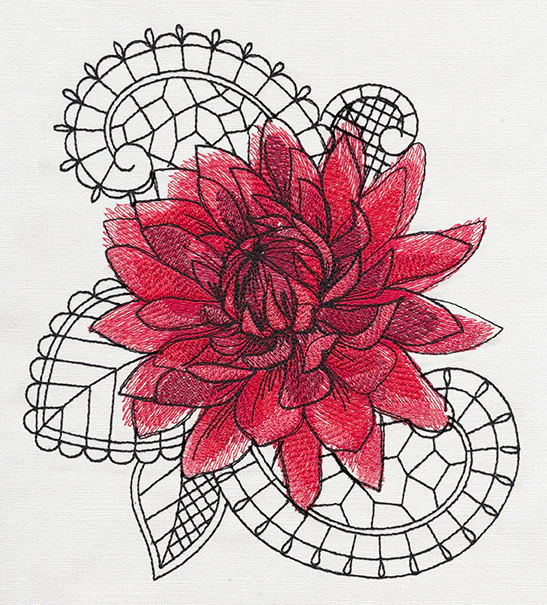 Petals and Lace - Dahlia - Image 6