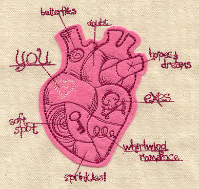 Pieces of My Heart (Applique) - Image 2