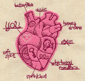 Pieces of My Heart (Applique) - Image 3