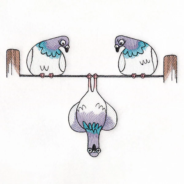 Pigeon Problems Border - Image 3