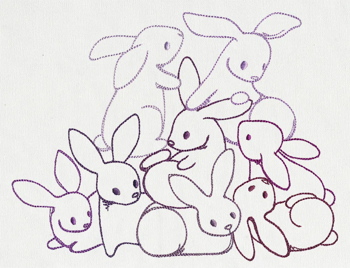 Pile o' Cute - Bunny Pile