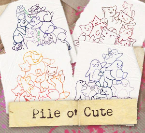 Pile o' Cute (Design Pack) - Image 2
