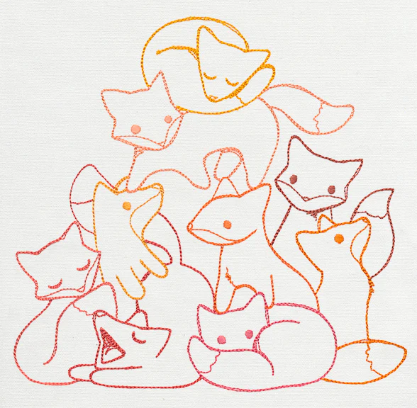 Pile o' Cute - Fox Pile - Image 6