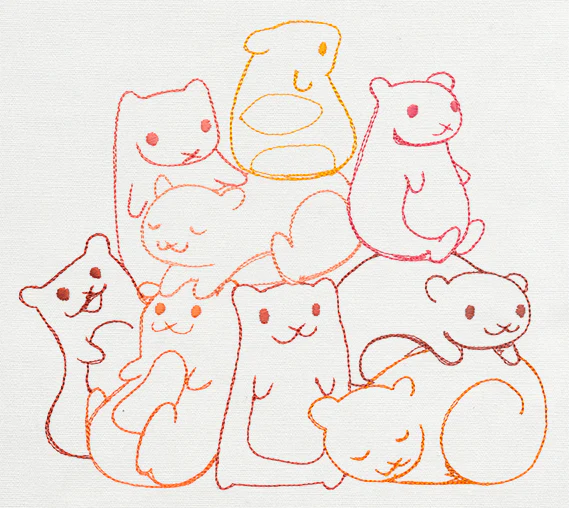 Pile o' Cute - Hamster Pile - Image 2