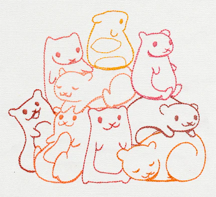 Pile o' Cute - Hamster Pile - Image 4