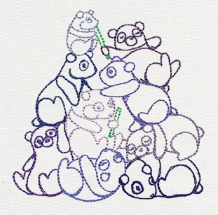 Pile o' Cute - Panda Pile - Image 5