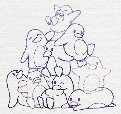 Pile o' Cute - Penguin Pile - Image 4