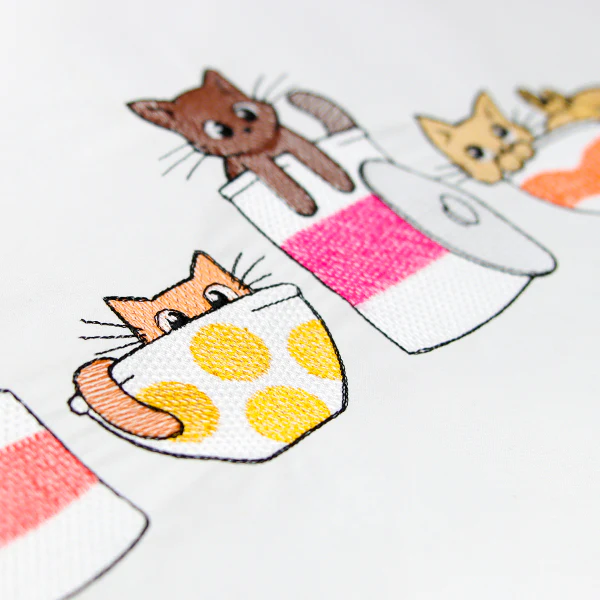 Playful Kitchen Kitty Border - Image 8