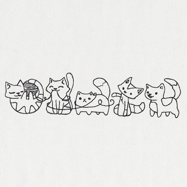 Playful Kittens Border - Image 3