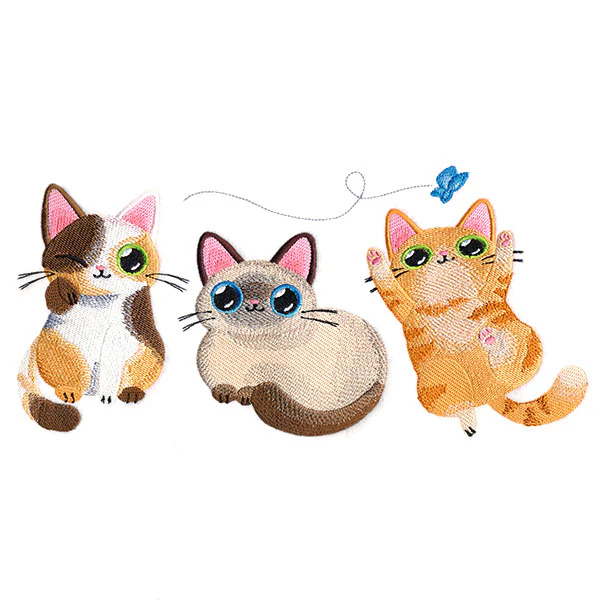 Playful Kitties Trio - Image 9
