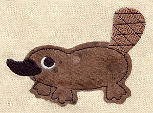 Plucky Platypus (Applique) - Image 2