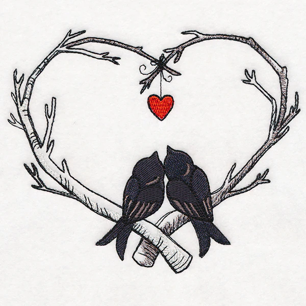 Poe-etic Love Birds - Image 3