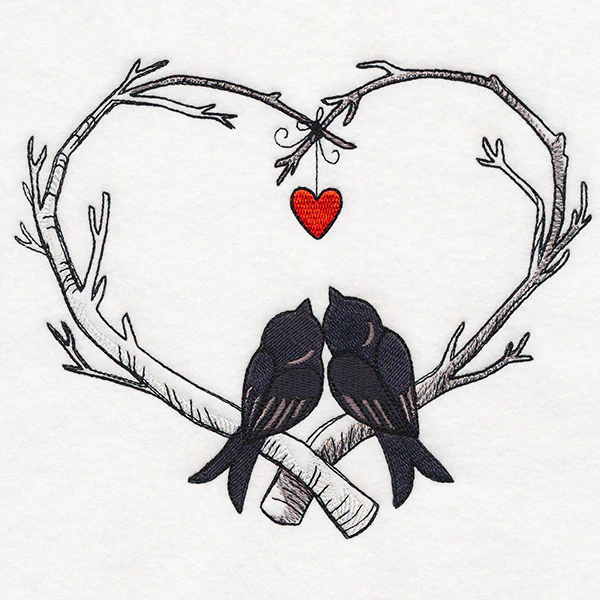 Poe-etic Love Birds - Image 6