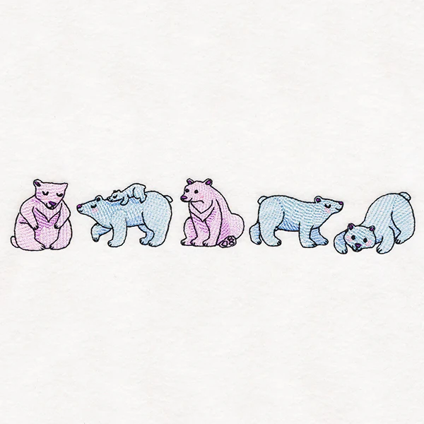 Polar Bear Buddies Border - Image 2