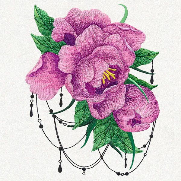 Potent Peony Drape