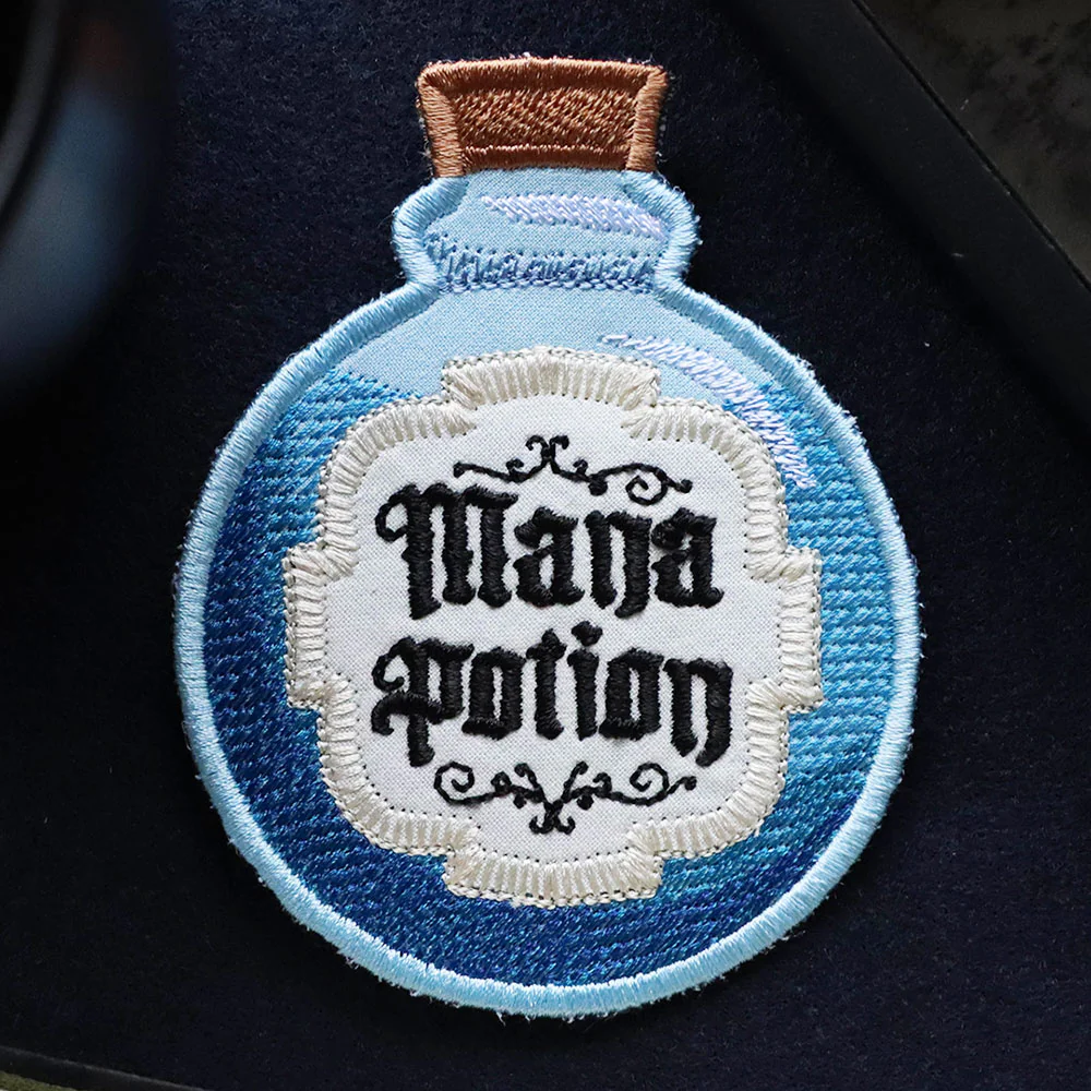Potion Coaster - Mana Potion (In-the-Hoop) - Image 3