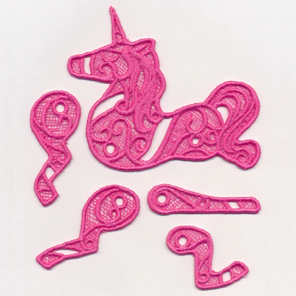 Prancing Unicorn (Lace) - Image 2