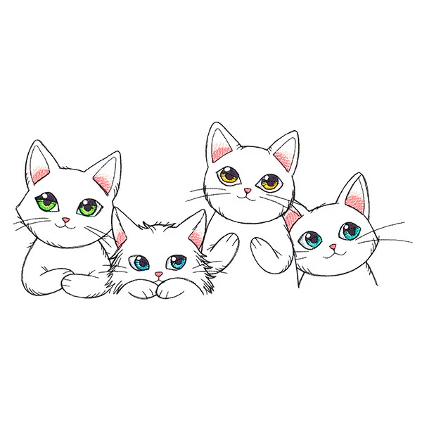 Precious Kitty Border