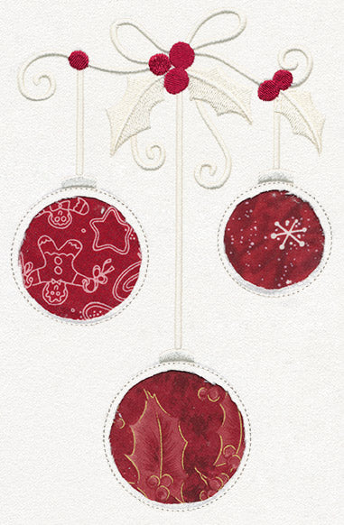 Pretty Ornaments (Reverse Applique) - Image 3
