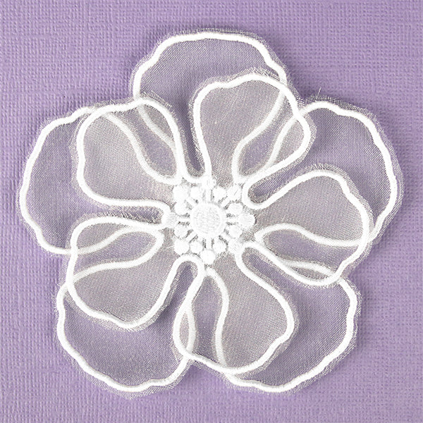 Pretty Petals Flower (Freestanding Organza) - Image 5