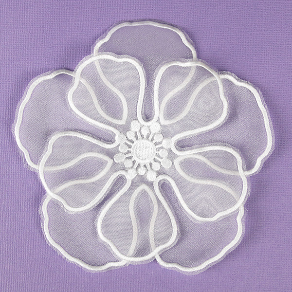 Pretty Petals Flower (Freestanding Organza) - Image 7