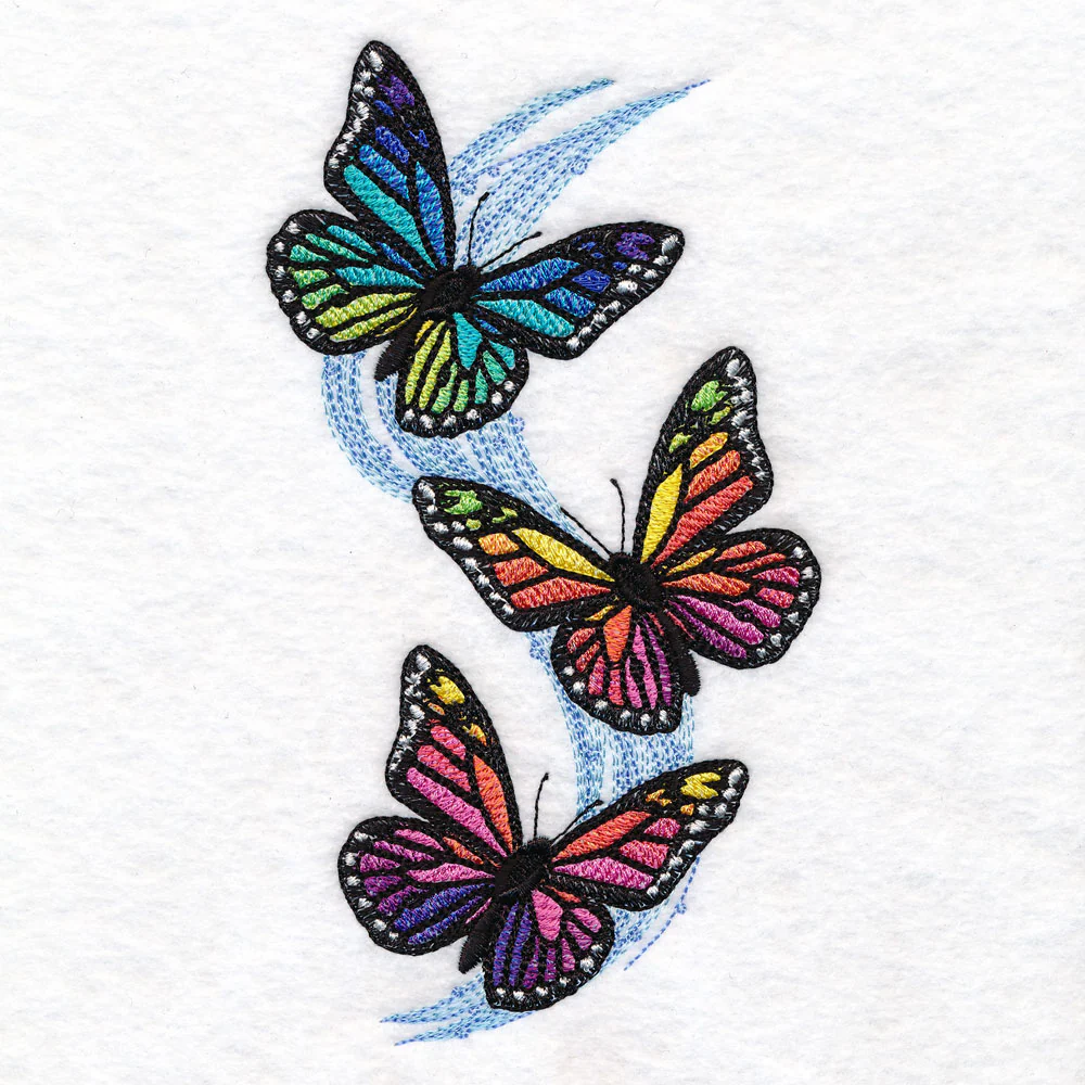 Prismatic Butterflies Trio - Image 5