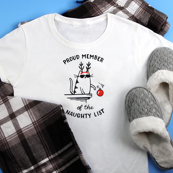 Proud Member of the Naughty List Cat - Image 10