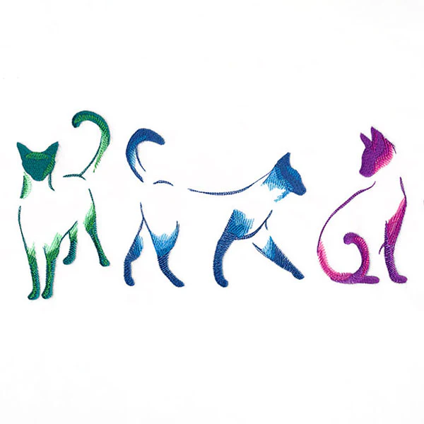 Purr-fectly Modern Cat Border - Image 9