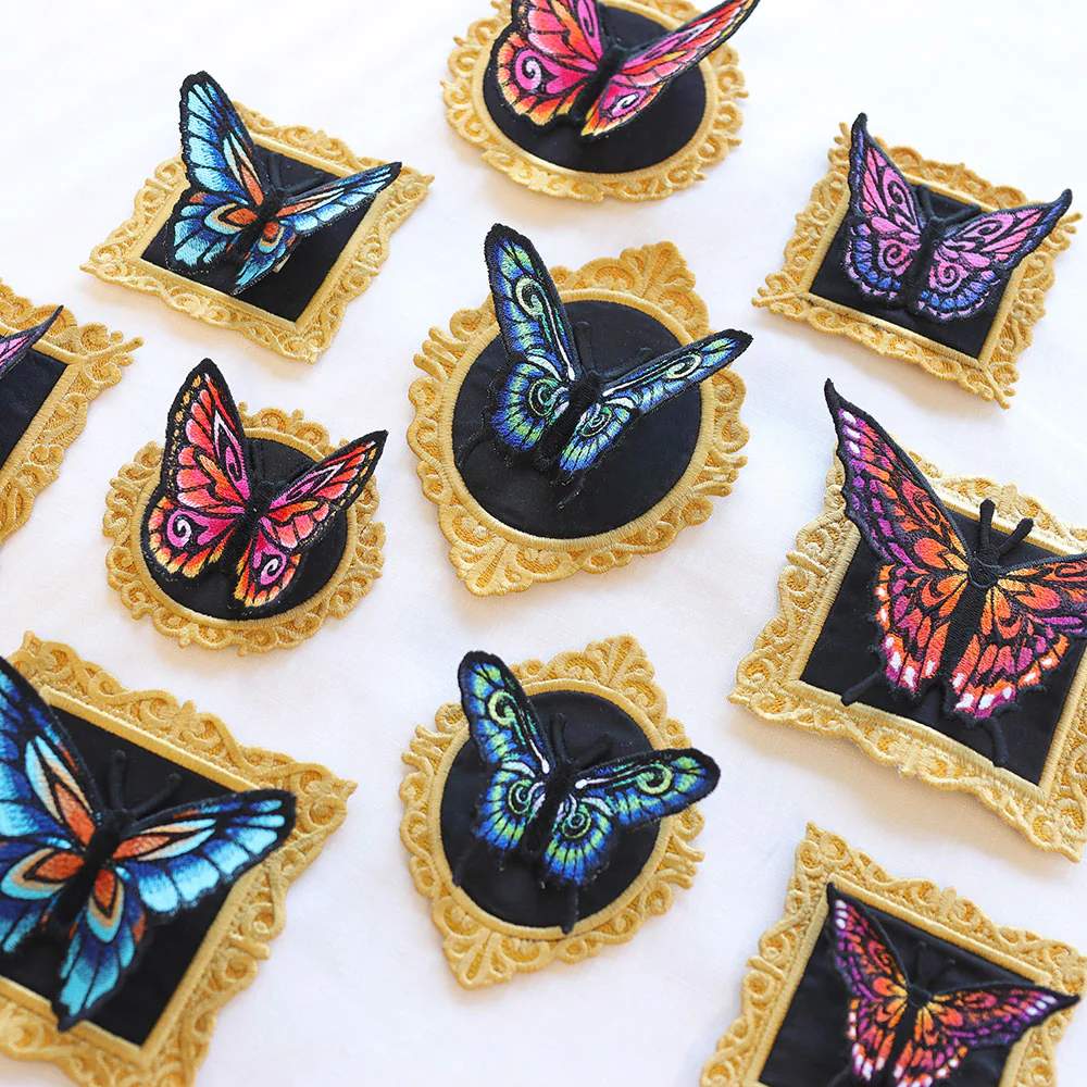 Radiant Butterflies (Freestanding) Design Pack - Image 4