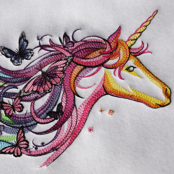 Rainbow Unicorn and Butterflies - Image 6
