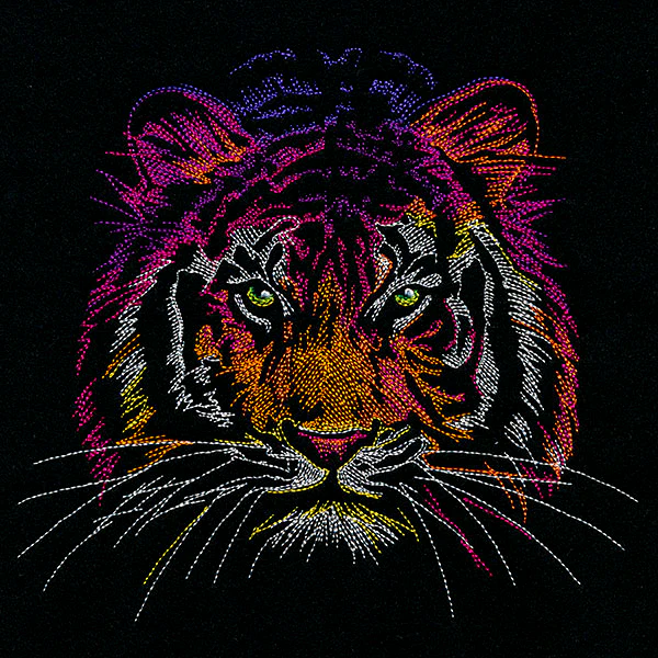 Rainbows & Mystery - Tiger Head - Image 11