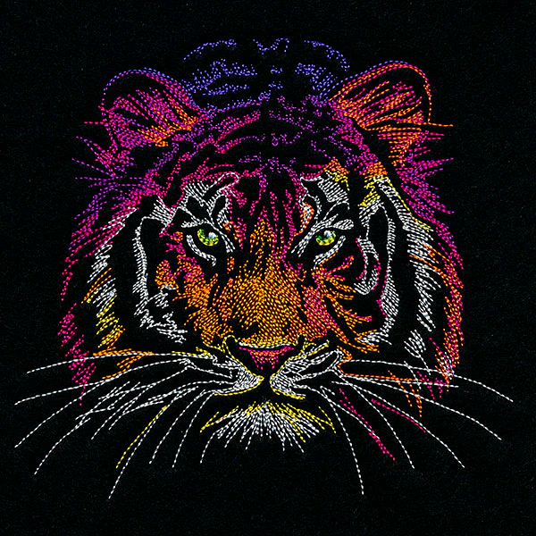 Rainbows & Mystery - Tiger Head - Image 4