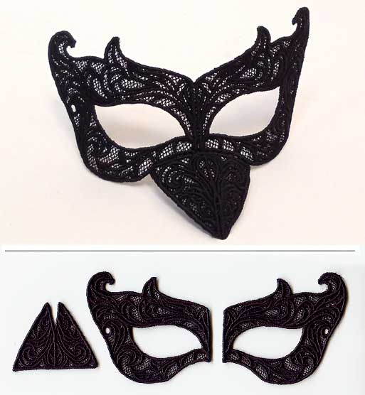 Raven Mask (Lace) - Image 2