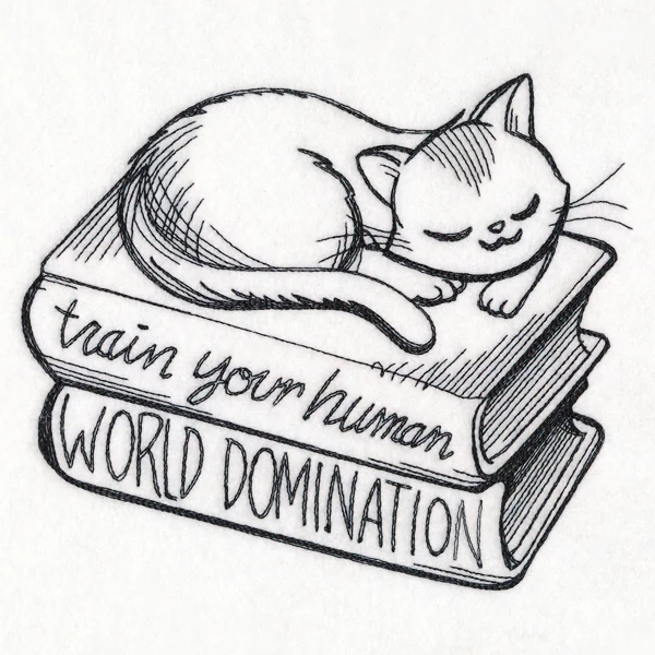 Reading Cat - Image 2