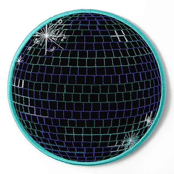 Ready to Party Disco Ball Trivet (In-the-Hoop) - Image 7