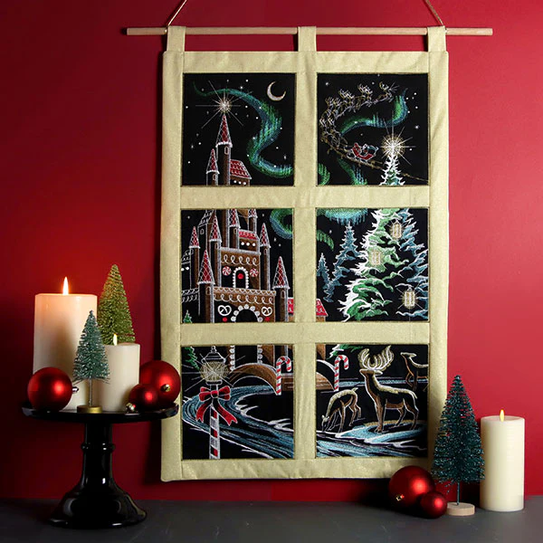 Reindeer & Gingerbread Christmas Panel 1 - Image 5