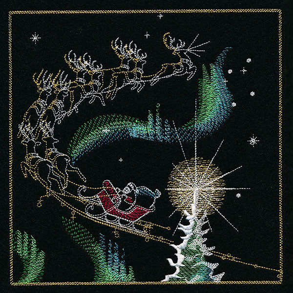 Reindeer & Gingerbread Christmas Panel 2 - Image 13