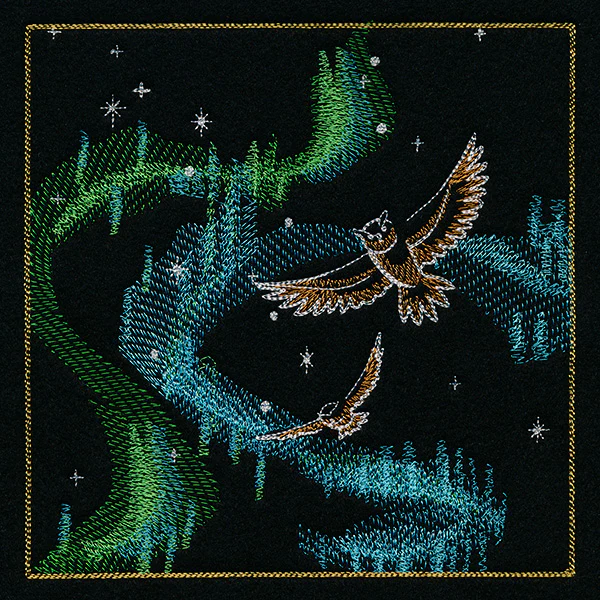 Reindeer & Gingerbread Christmas Scene II - Panel 1 - Image 4