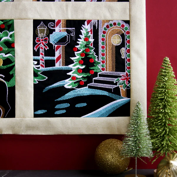 Reindeer & Gingerbread Christmas Scene II - Panel 6 - Image 18