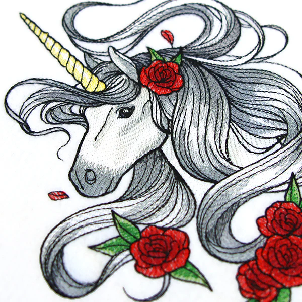 Romantic Roses Unicorn - Image 2